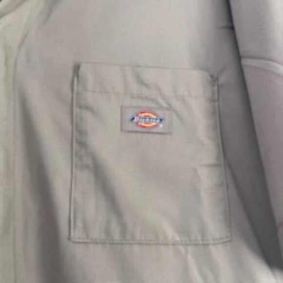 DICKIES Coveralls Khaki Men's XL Regular Work Wear Short Sleeves Utility - Picture 5 of 15